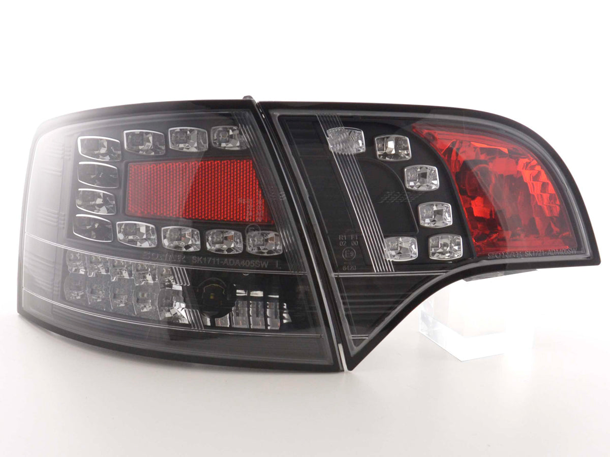LED Rückleuchten Set Audi A4 Avant Typ 8E 04-08 schwarz LED Rückleuchten Set Audi A4 Avant Typ 8E 04-08 schwarz
